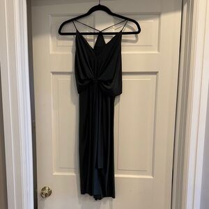 Misa Los Angeles Olive Green Domino Mini Dress